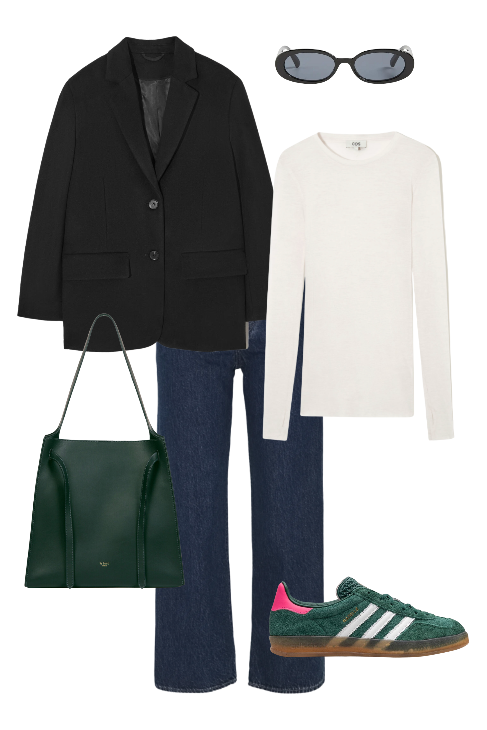 Black blazer women outlet outfit